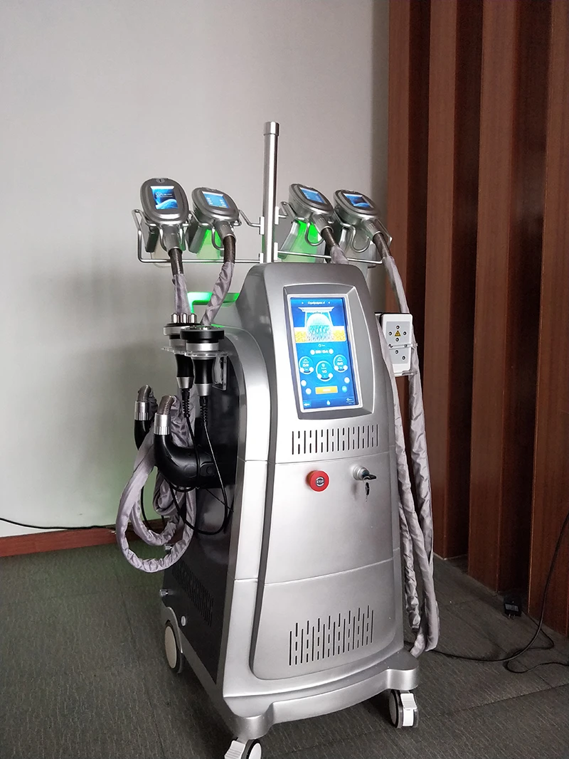 New product 2021 4 in 1 Cryolipolisis +40K Cavitation+RF +8 Lipo Laser body slimming device