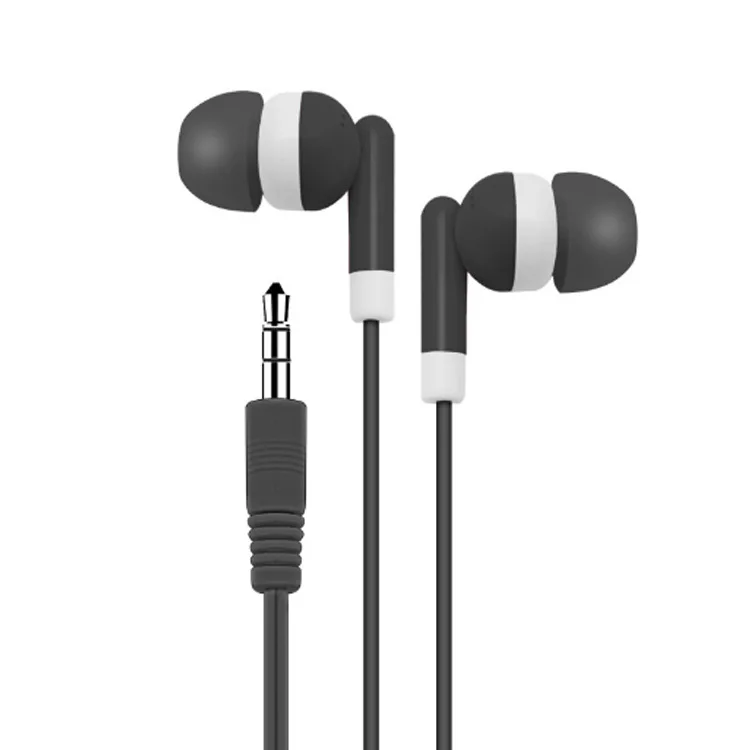 Wholesale Factory Price Colorful Promotional 3.5mm In-ear Wired Headphones Earbuds For Mobile Phone