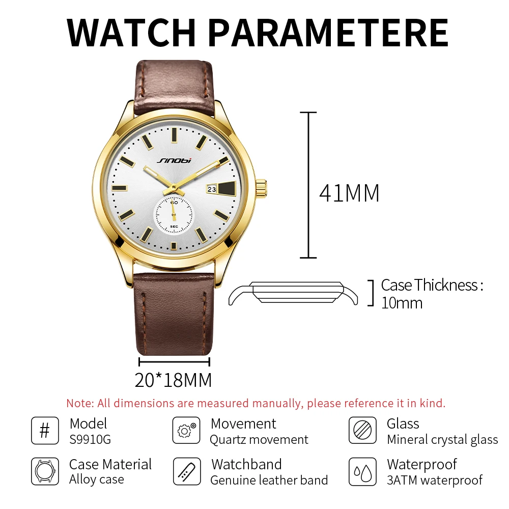 New Arrivals Stylish Designs Wrist watches with Multifunction Calendar Watches for Men