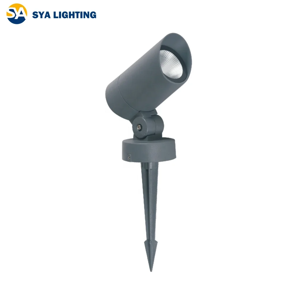 SYA-618 Outdoor RGB P65 Small Low Voltage 12V LED Tree Lawn Landscape Garden Palm Coconut Tree Spike Flood Spot Lights