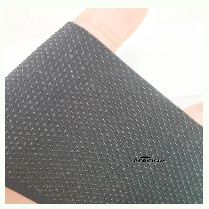 Small MOQ Wave flat Transparent Silicone Printed Anti slip Gripper Elastic Ribbon Tape for Cycling Clothes