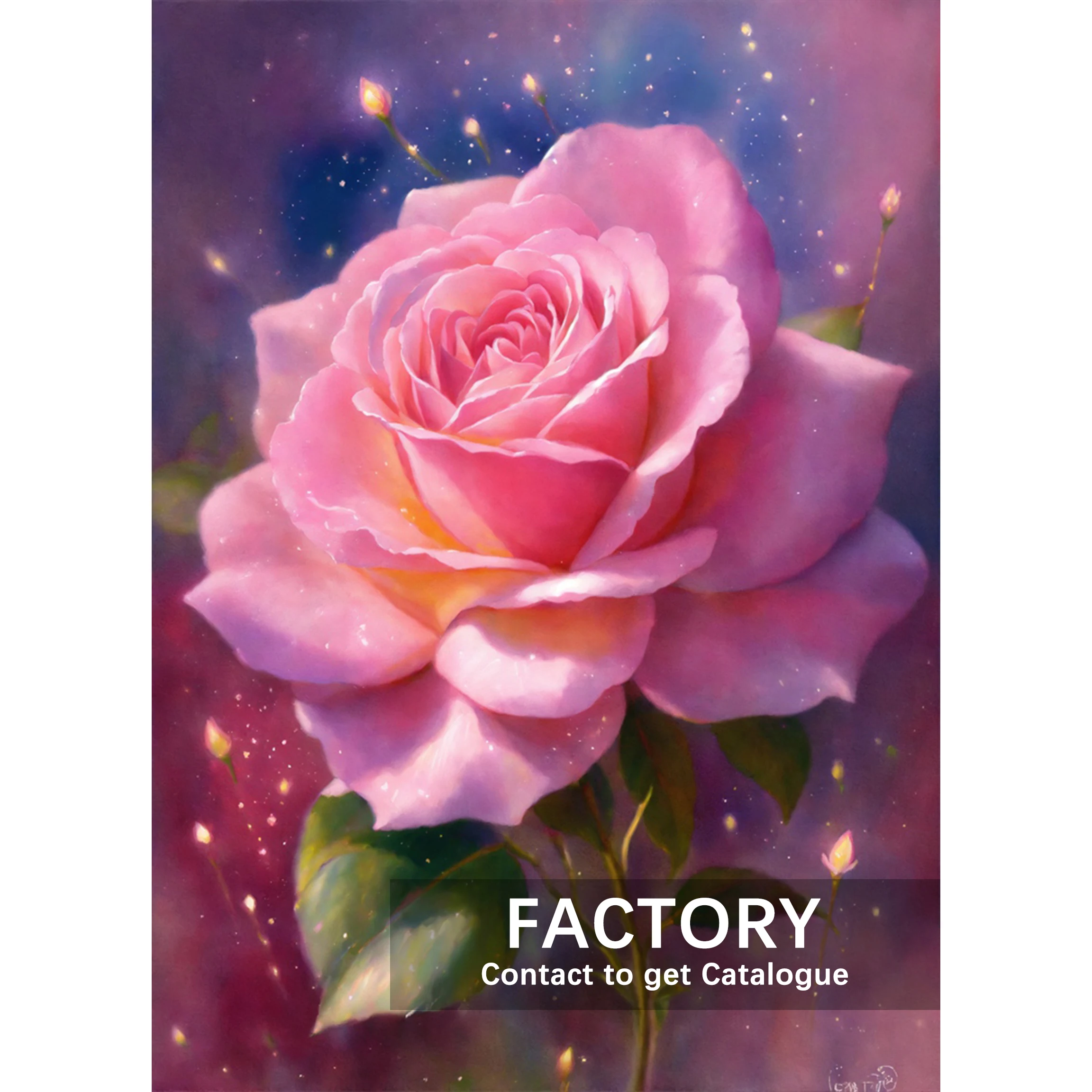 Diamond Painting New Flower 5D DIY Diamond Embroidery Cross Stitch Rose Pictures Of Rhinestones Mosaic Decor For Home