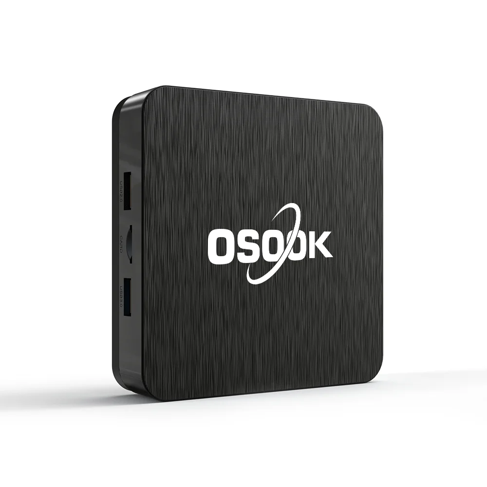 OEM ODM OSOOK S32 S905X3 4GB 128GB  2.4G 5G WIFI Gigabit  LAN High Quality 4K 8K TV BOX