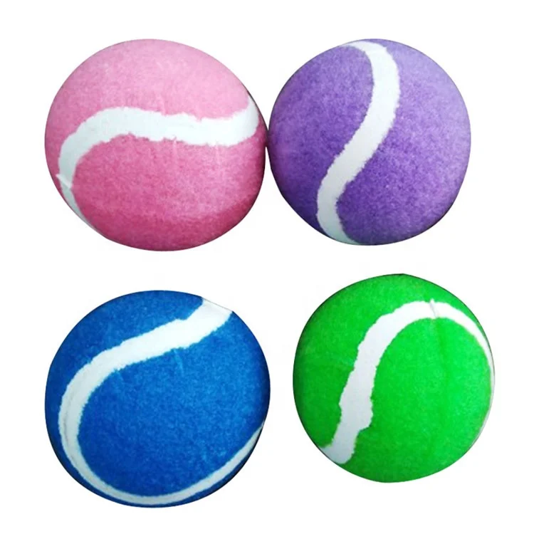 Tennis Training Balls Customized Logo Dog Balls Tennis Toys Pet Tennis Ball With Logo