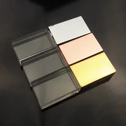 Custom logo transparent usb flash drive 1gb 2gb 4GB 128M 512MB gift pendrive flash disk