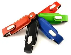 2023 Leather USB  Drive Custom LOGO  128GB 256GB usb card leather memory stick OTG flash memory drive wholesale usb flash drive