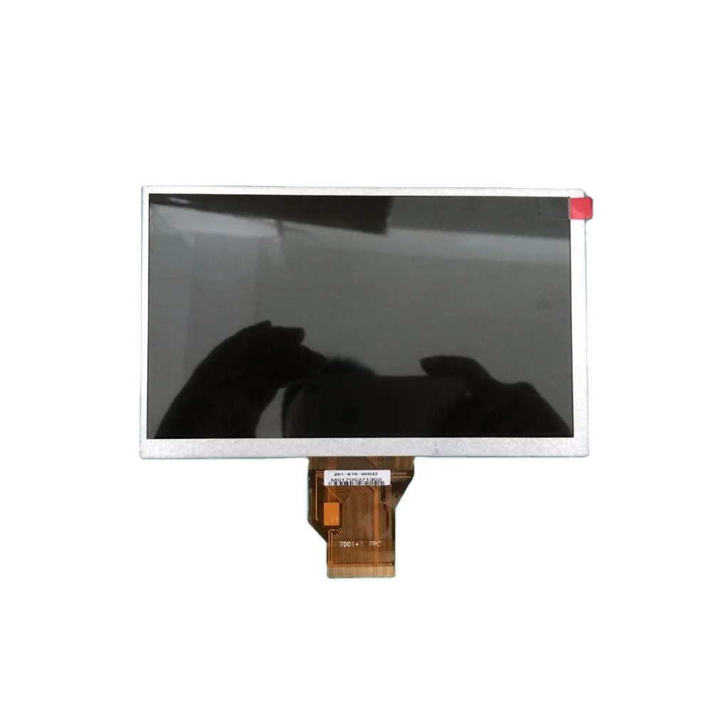 High Brightness 1000 nits 7.0 Inch TFT LCD Panel 50pin FPC RGB Interface TN Normally White Screen
