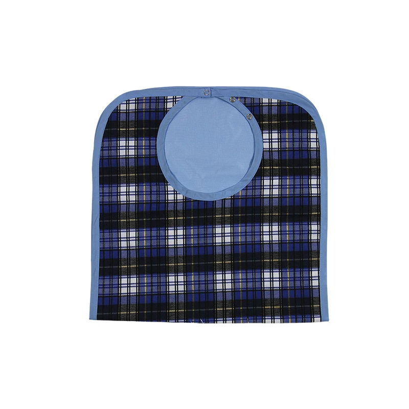 China factory adult scarf bibs Repeated use adult bib adult silicone bib