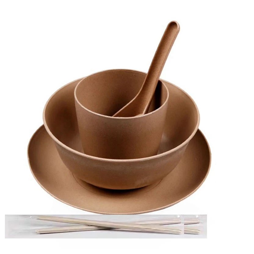 
Wholesale Biodegradable Plastic Baby Dinner Plate Children Tablewares 