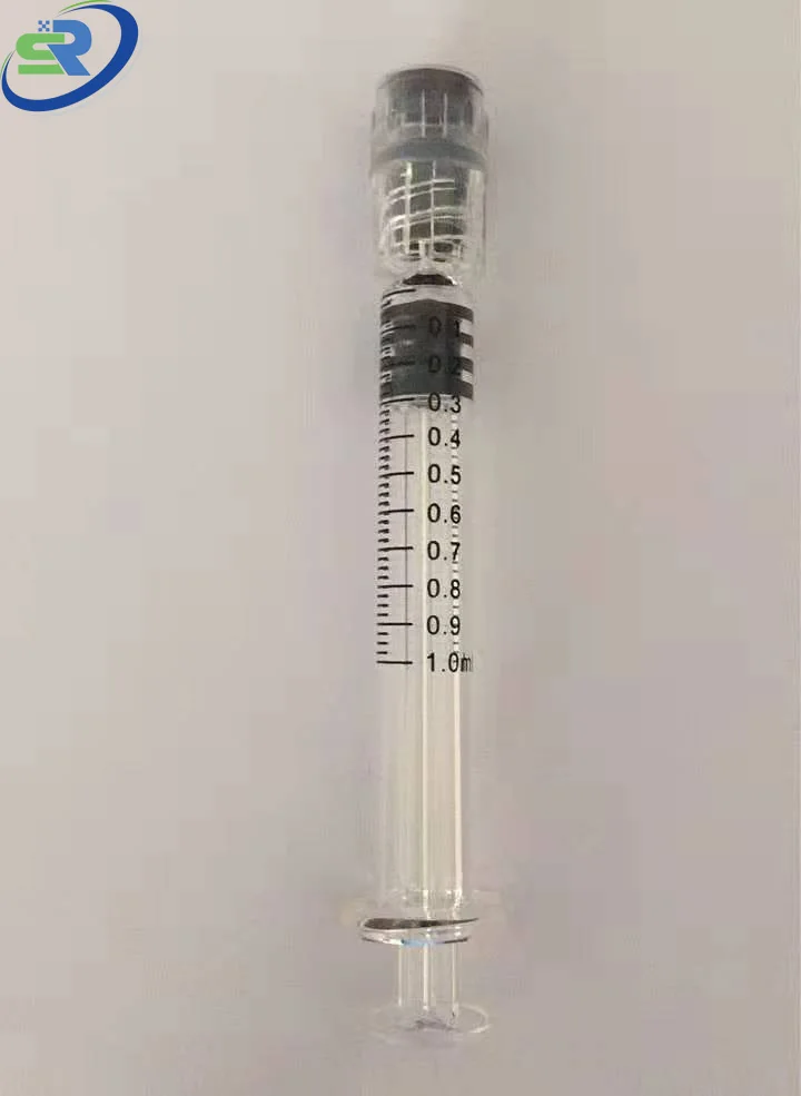 
Factory Supply Favourable Price Widespread Glass 1Ml Safety Syringe Without Needle 
