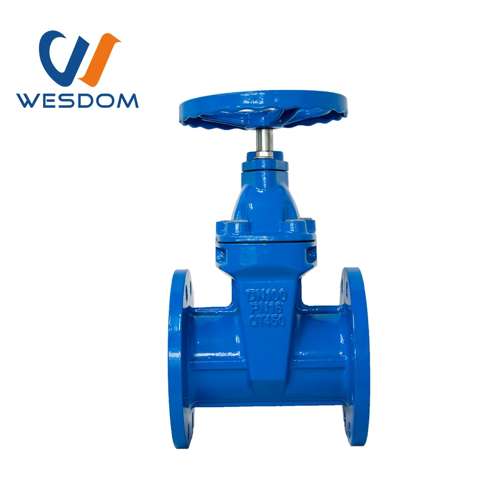 Фланцевый клапан затвора с мягким уплотнением PN16