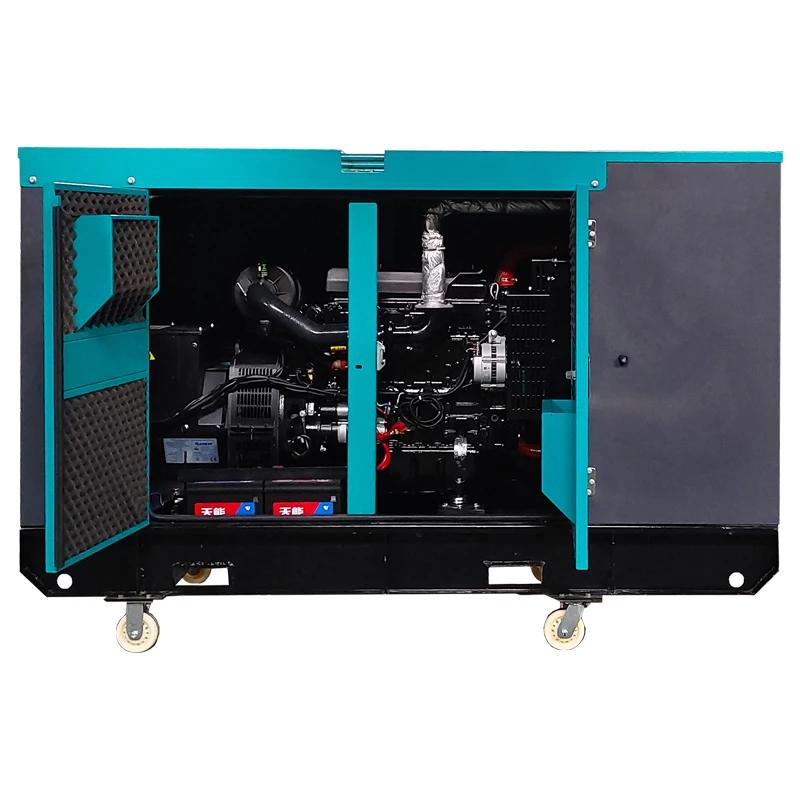 DXpower China 5kva 20kva 30kva 50hz 60hz Super Silent Soundless Stirling Motor Perkins Engine Genset Diesel Generator For Sale