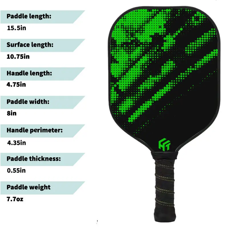 Specializing in the production Usapa standard graphite carbon fiber glass fiber Pickleball paddle PP honeycomb core