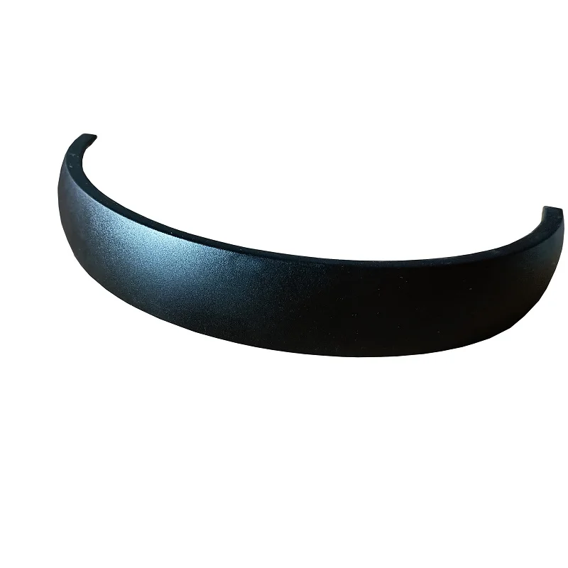 injection molded plastic shell for headphone component