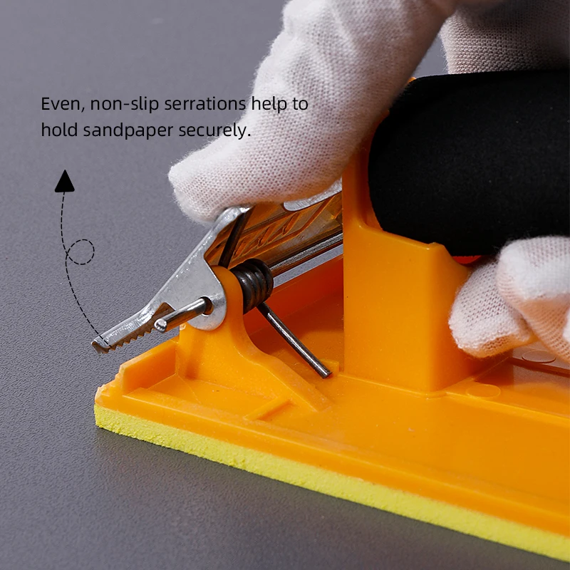Abrasive Sand Paper Hand Sander Sanding Block Wet And Dry Abrasive Tools Sandpaper Holder