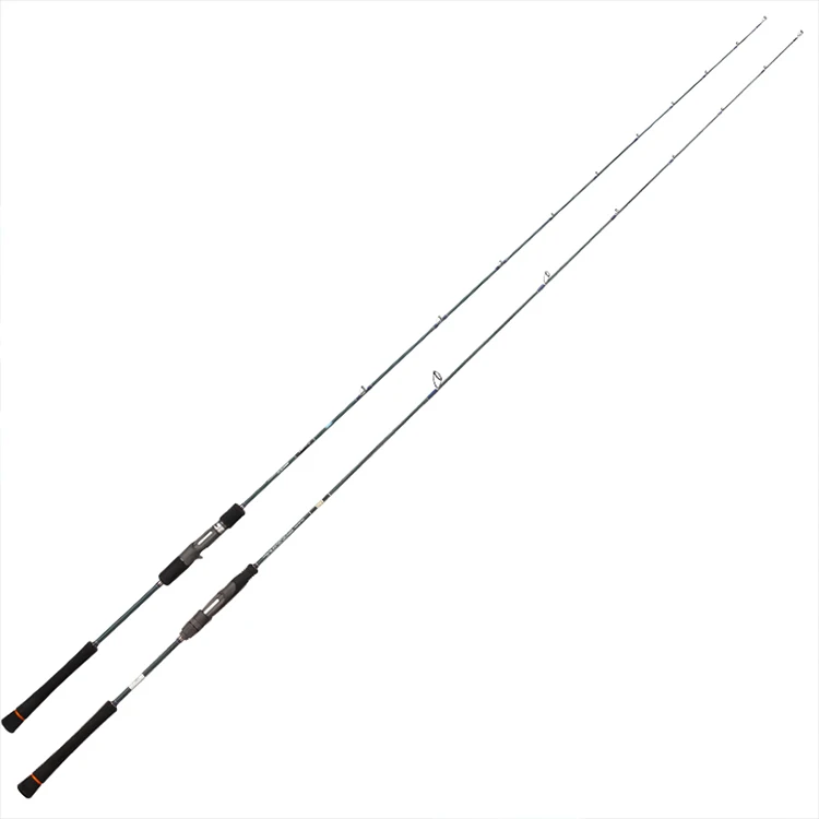 1.78m 1.83m 1.93m One Section Carbon Hard Rock Poles Spinning Casting Solid Iron Light Fishing Rod