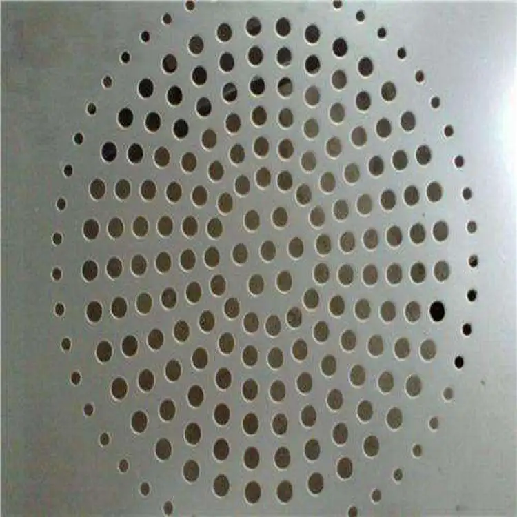 Aluminum /Stainless Steel 304 316 Micron Punched Hole Metal Mesh/ 1.2 3mm
