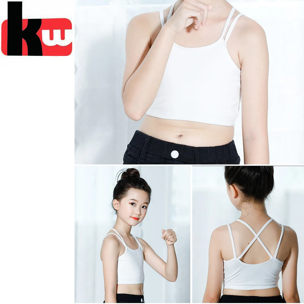 
China manufacturer, girls camisole, teen lingerie, kids bras,top 