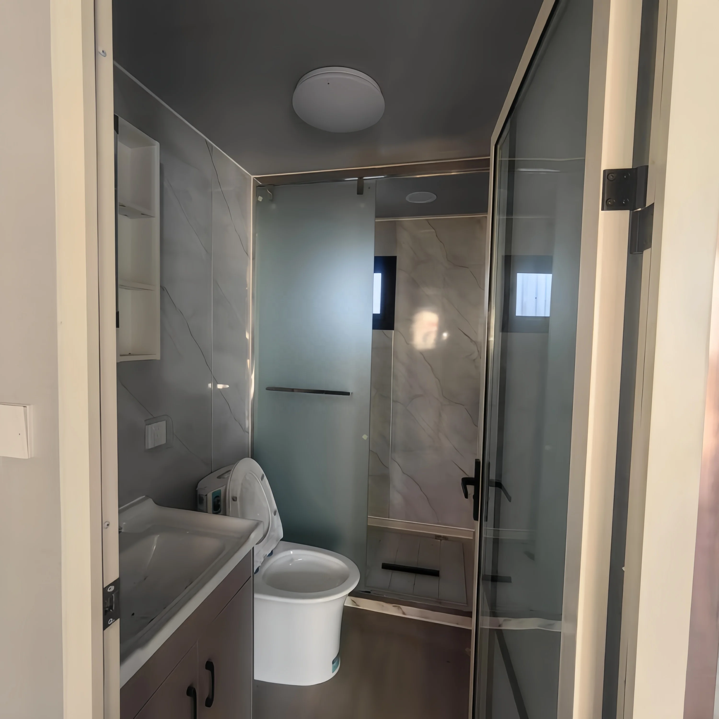 Mobile Home  Modular Building Prefabricated Houses 30ft Container House Container Room Double-wing Expanded Container House