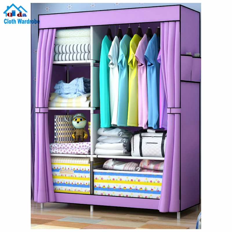 Шкаф-органайзер для одежды, спальни, шкафа, шкаф для игрушек, пластиковая almirah