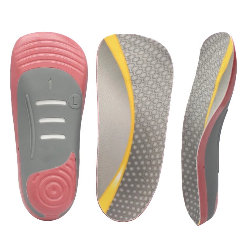Orthotic Fallen Arches Support Insole Sports Silicone Gel Insoles Arch Support Orthopedic Sports Massaging Silicone Gel Insoles