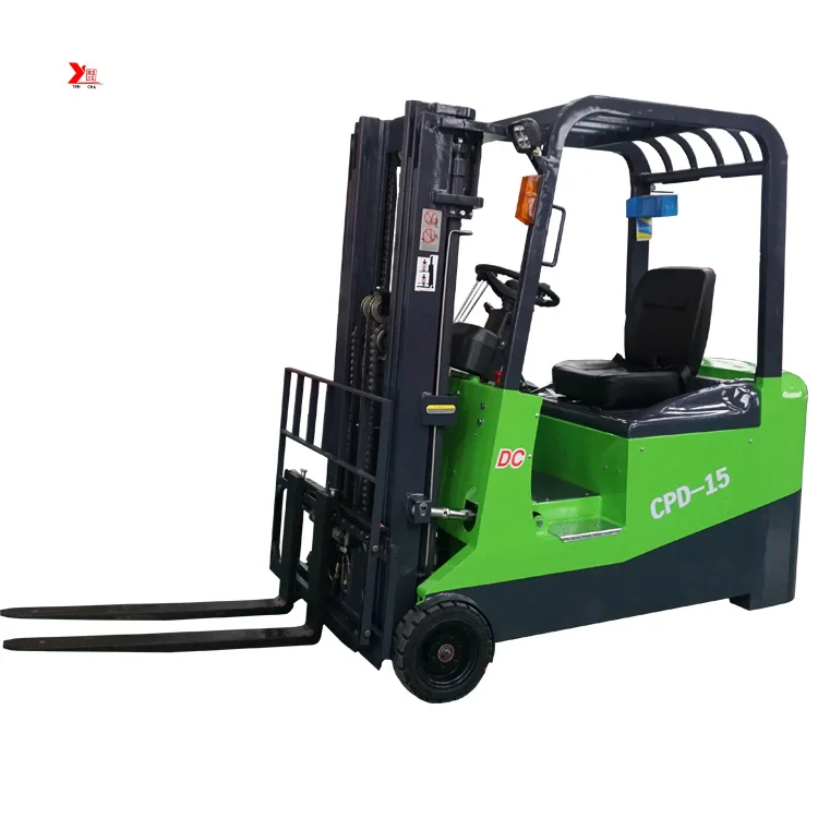 2 тонн постоянного тока мотор 3-х колесный Электрический вилочный погрузчик 3 m высота подъема CE