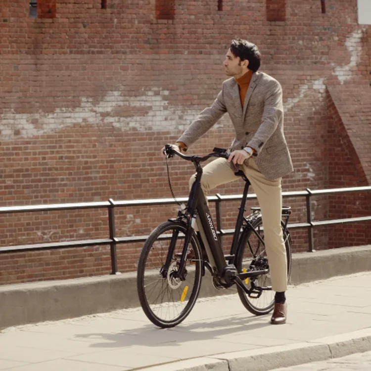 Akkubici electric hybrid city bike manufacturer brand new 700c 28 zoll urban step through e bike electric bicycle eu warehouse