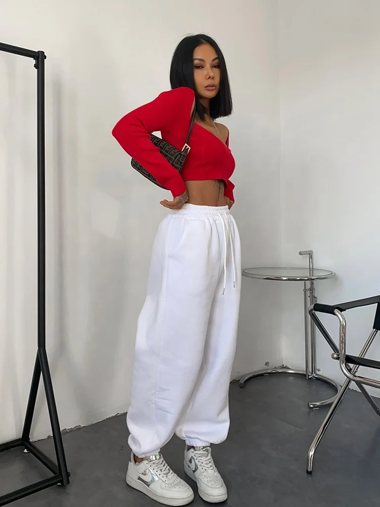 2022 high quality casual women pants cotton jog sweat pants for women