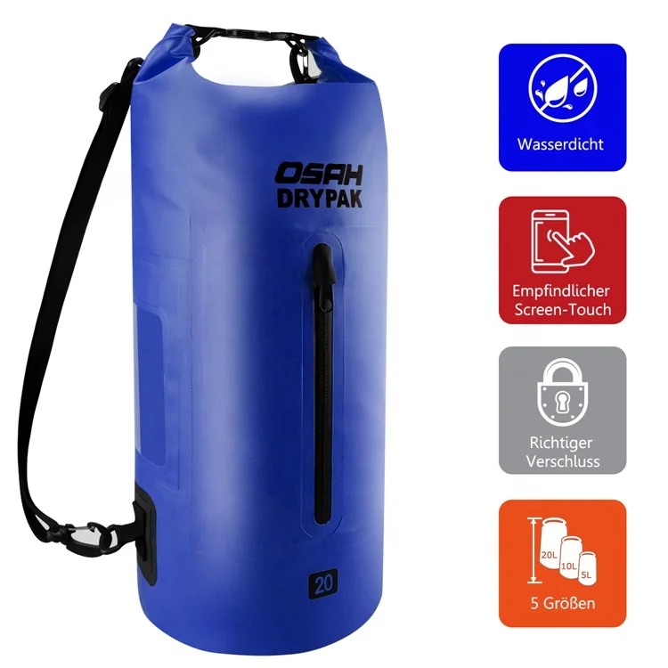 Large Capacity 30l dry bag waterproof dry tube bag, diving dry bag