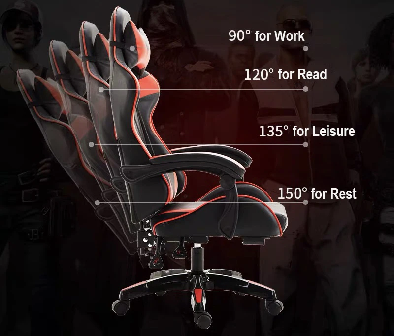 
Hign Quality custom white pink E-sports game chairs dining room design dining office gaming chair 