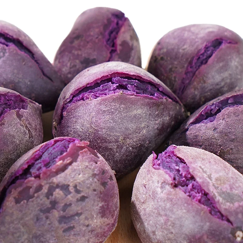 
Support lose weight with contain no fat dishes fresh vietnam japanese sweet purple potato 