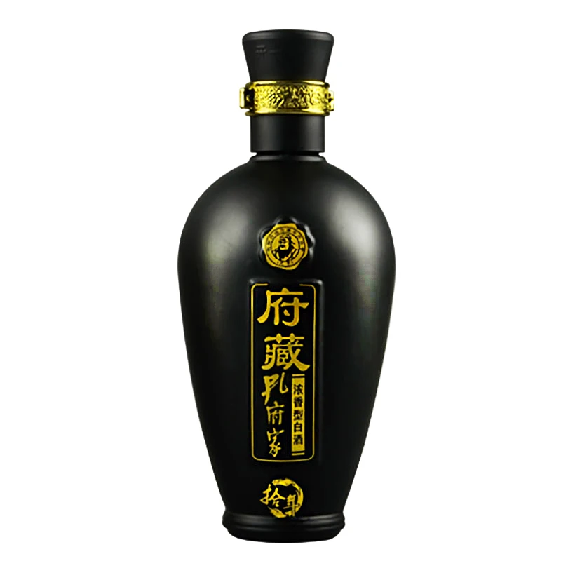 
New Design 500Ml Ceramic Bottle Ceramic Spirit Empty Wine Bottle 