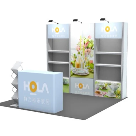 
 New Design Colorful Indoor And Outdoor Portable Aluminium Exhibition Booth  