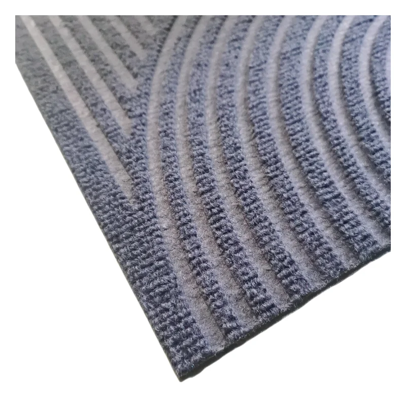 Large Heavy Duty Indoor Entryway Mat Gray Pattern Scrape Dirt Outdoor Floor Mats