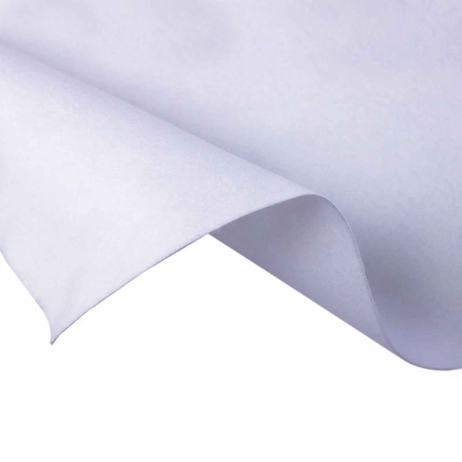 Custom needled felt non-woven  8mm thick  super absorbent filter flame retardant back rubber felt fabric