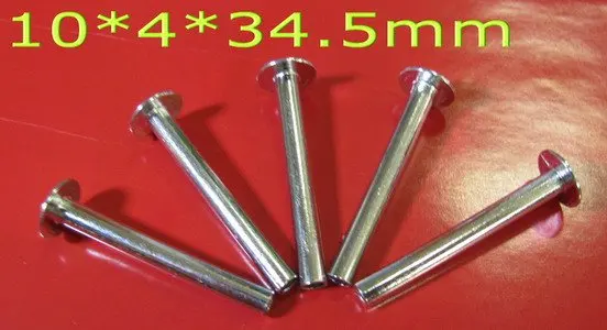 High Quality Aluminum / Steel / Brass Flat Head Semi Tubular Rivets