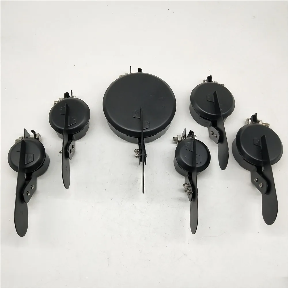 110mm  exhaust pipe of the rain cap bulldozer pump muffler bucket weather cap black chromed