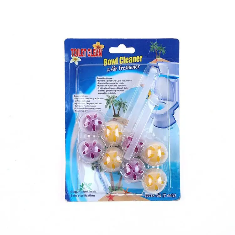 Toilet Clean Ball Toilet Deodorization Wall Mounted Restroom Air Freshener Toilet Rim Blocks For Flush