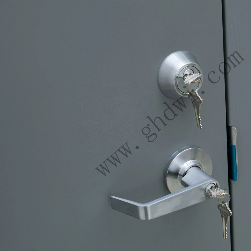 3 hours UL listed hinge approved and cylenderical  lever handle passage office lock hardware