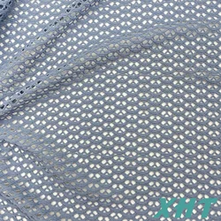 Hot selling color dyeable  hollowed-out eyelets fabric for  swimwear