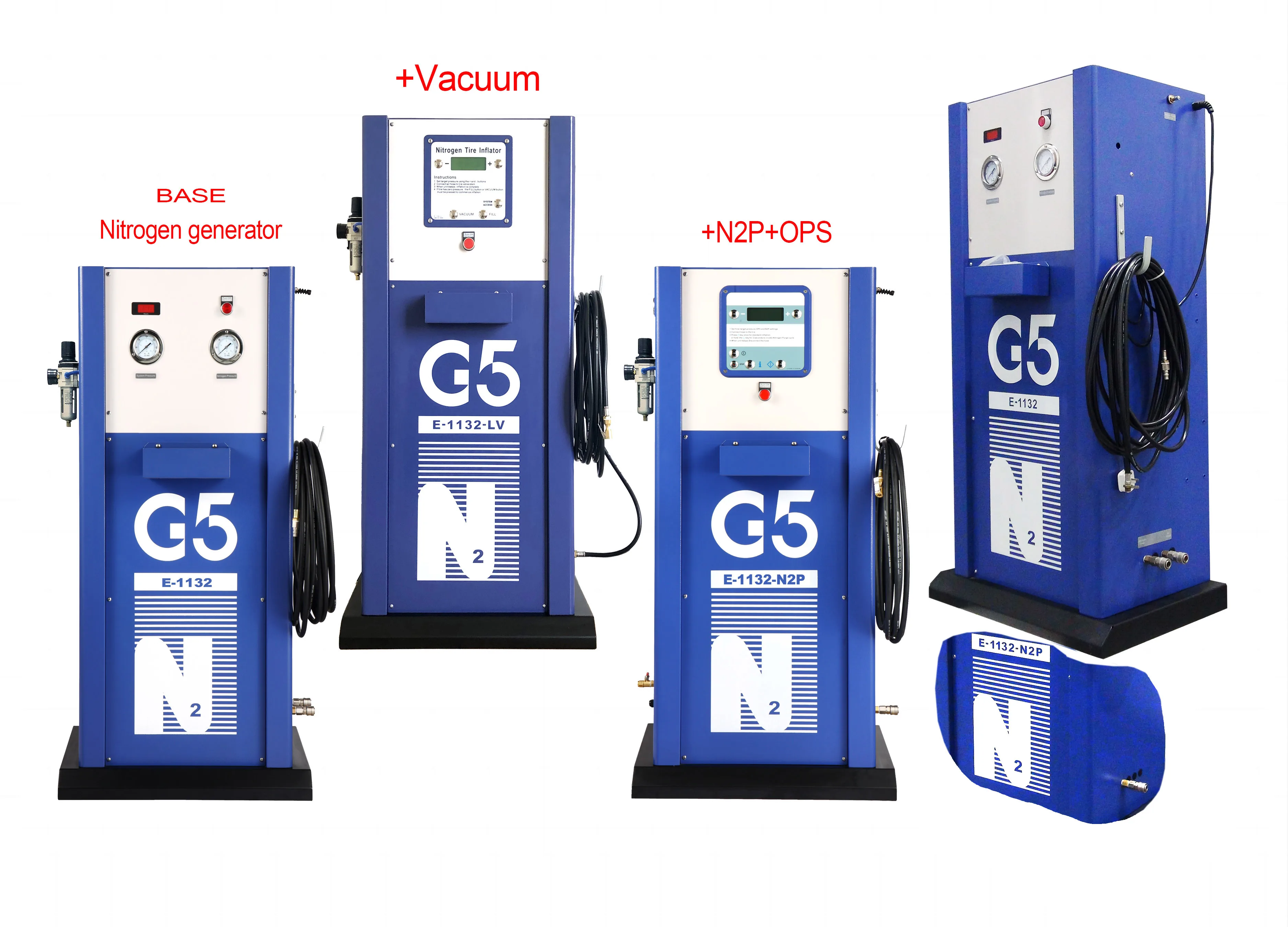 G5 Nitrogen vend Tire Inflator Vacuum Nitrogen Generator Tyre Inflator Air Machine PSA Nitrogen inflators