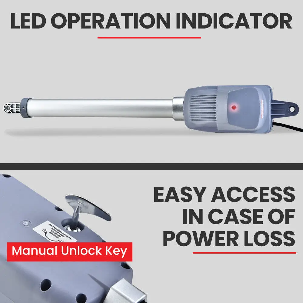 LM602 Automatic Swing Gate Motor Opener Door Swing Motors Door Opener for Automatic Doors