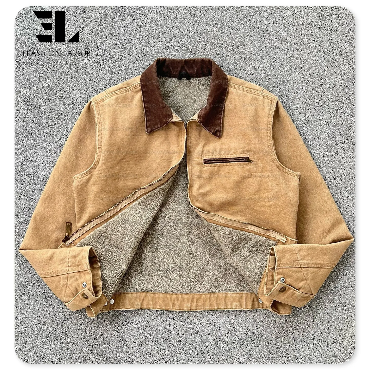 Куртка из плотной ткани