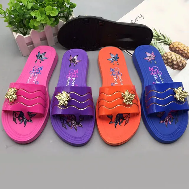 Colorful Soft Fancy Women Home Slippers Waterproof Wholesale Indoor Outdoor Platform Ladies Slipper For Daily