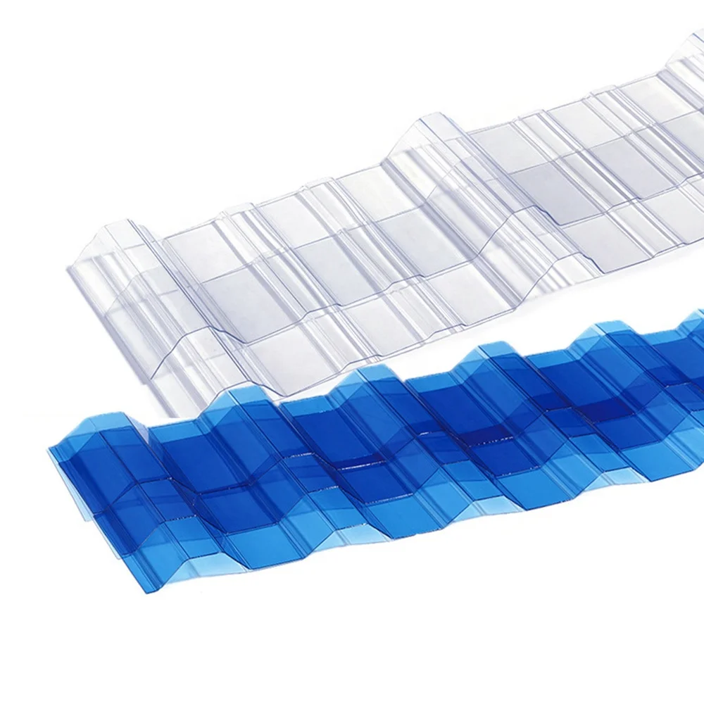 Дизайнерский Зеленый синий прозрачный оранжевый lexan поликарбонатный гофрированный кровельный Волнистый лист