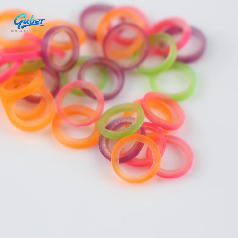 Стоматологические расходные материалы Ортодонтические эластичные резинки для зубного кронштейна