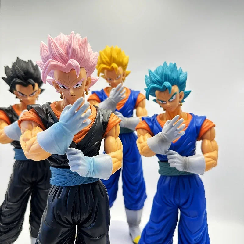 33CM Anime Dra-gon ball Figure Super Saiyan Blue Goku Vegeta Action Figure Statue Figurine Pvc Model Doll Collection Toy Gift