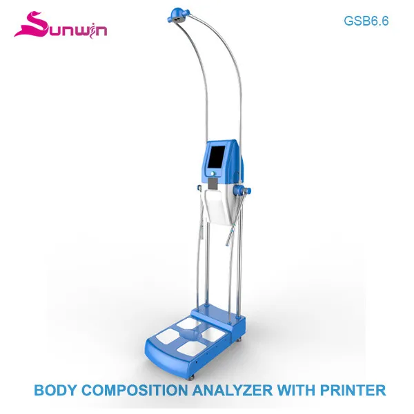 High Accuracy Digital Whole Body Composition Analyzer And Electronic Body Scan Test Check Bmi Scale With Printer