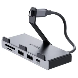 Plug and Play USB3.1 Type C Hub SD Card Reader Docking Station for iMac with High Speed Data Transfer 10Gbps