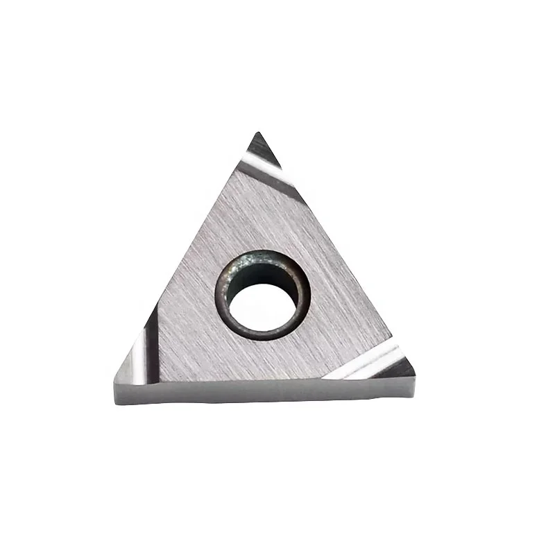 Triangle fine turning ceramic blade with high finish and smooth chip removal TNGG160402/04R-F1 MC1020